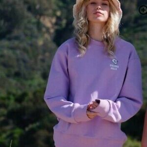 NWT Solana Hills Oversized Crewneck Sweatshirt - Womens Size Medium - Lavender
